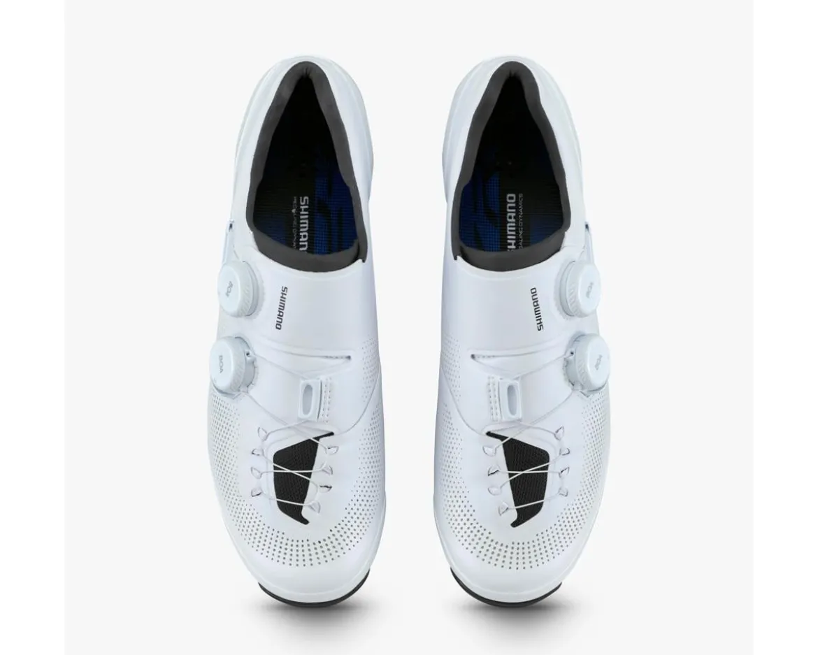 Shimano SH-XC903 S-PHYRE Mountain Bike Shoes (White) (Wide Version) (43) (Wide)