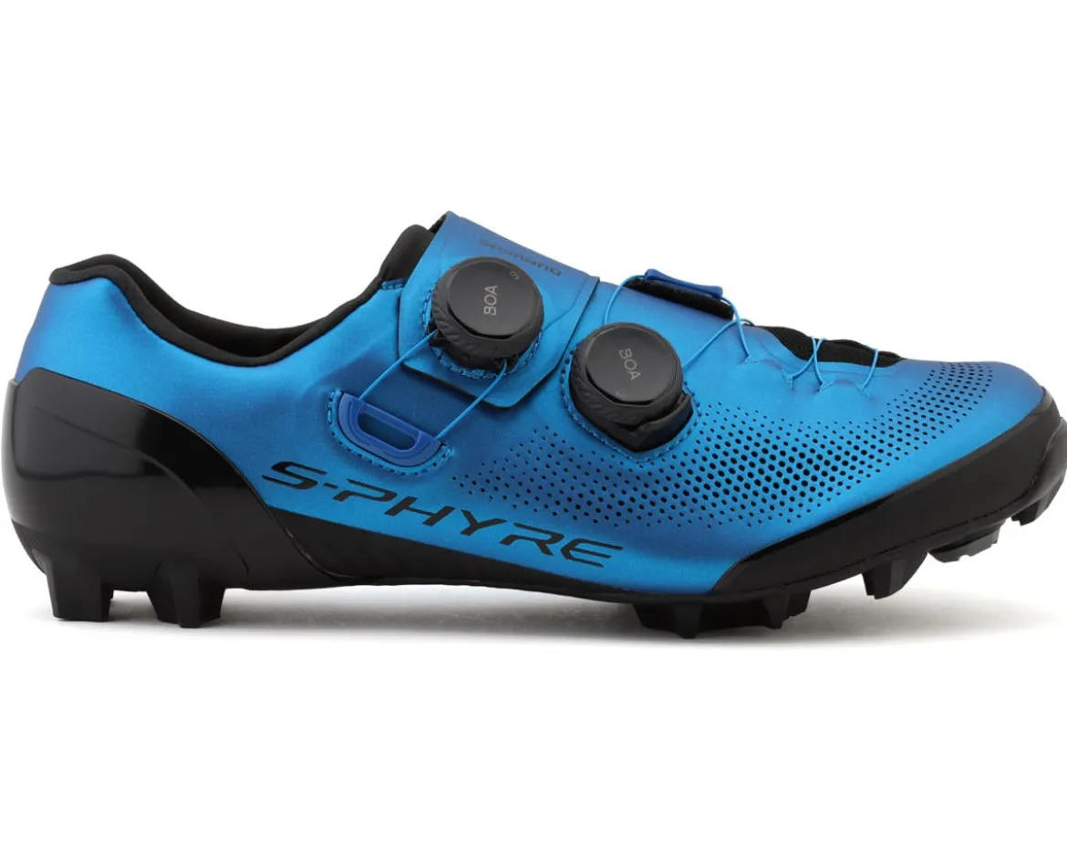 Shimano SH-XC903 S-PHYRE Mountain Bike Shoes (Blue) (Wide Version) (40)