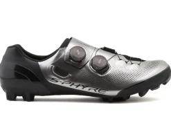 Shimano SH-XC903 S-PHYRE Mountain Bike Shoes (Silver) (42) (Wide Version)