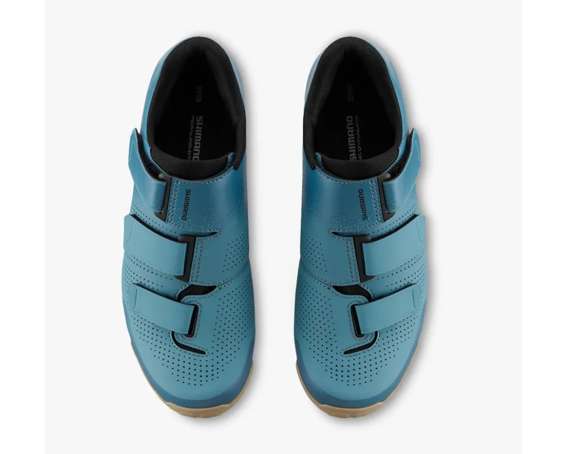 Shimano SH-XC102W Women's Mountain Bike Shoes (Aqua Blue) (38)