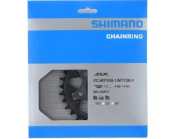 Shimano SLX SM-CRM75 Direct Mount Chainring (Black) (1 x 12 Speed) (Single) (30T) (3mm Offset/Boost)