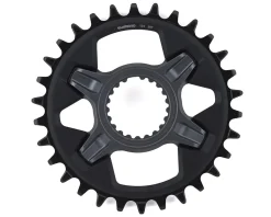 Shimano SLX SM-CRM75 Direct Mount Chainring (Black) (1 x 12 Speed) (Single) (30T) (3mm Offset/Boost)