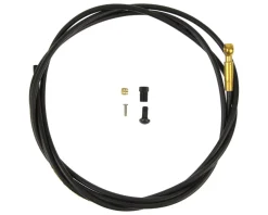 Shimano SM-BH90-SBLS High Pressure Disc Brake Hose Kit (Black) (For Saint M820) (2000mm) (w/Gold Banjo Fitting)