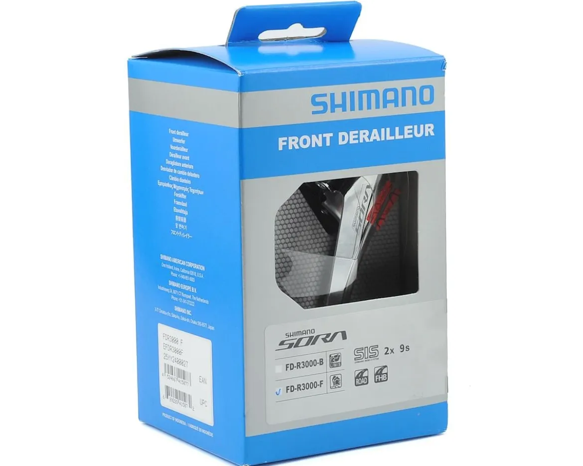 Shimano Sora FD-R3000 Front Derailleur (2 x 9 Speed) (Braze-On) (Bottom Pull)