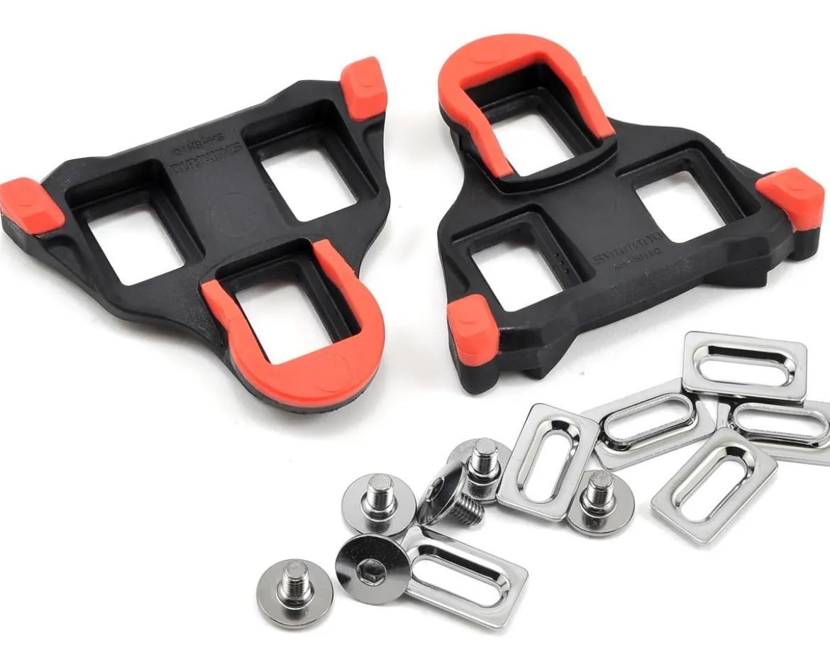 Shimano SPD-SL Road Cleats (0°) (SM-SH10) (Red)