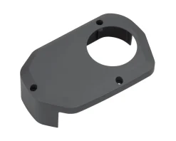 Shimano STEPS E6000 Series Drive Unit Cover (Grey/Black) (SM-DUE60) (w/ Mounting Screws)