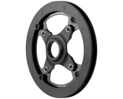Shimano Steps E-MTB Direct Mount Chainring (Black) (1 x 10/11 Speed) (Single) (50mm Chainline) (44T) (w/ Double Chainguide)