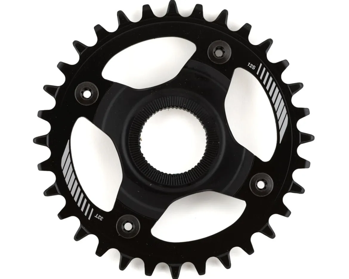 Shimano Steps E-MTB Direct Mount Chainring (Black) (1 x 12 Speed) (Single) (55mm Chainline) (32T)