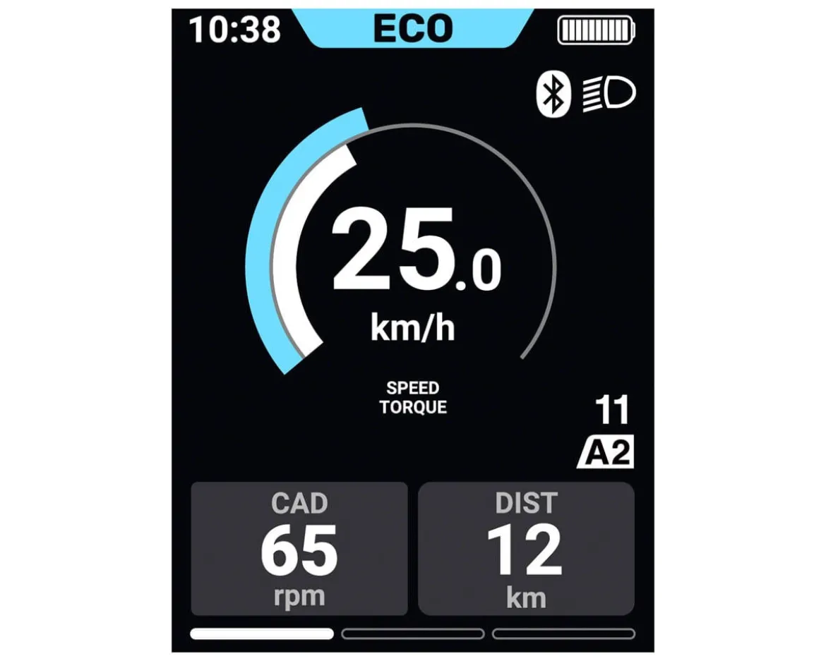 Shimano STEPS SC-EN610 Cycling Computer (Black) (For Shimano E-Bike) (Display Only)