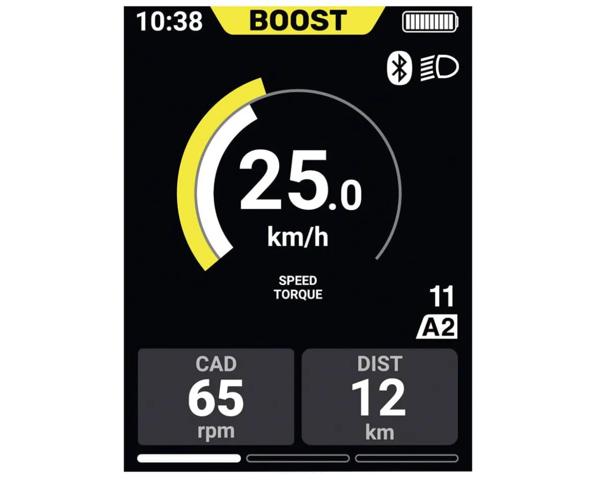 Shimano STEPS SC-EN610 Cycling Computer (Black) (For Shimano E-Bike) (Display Only)