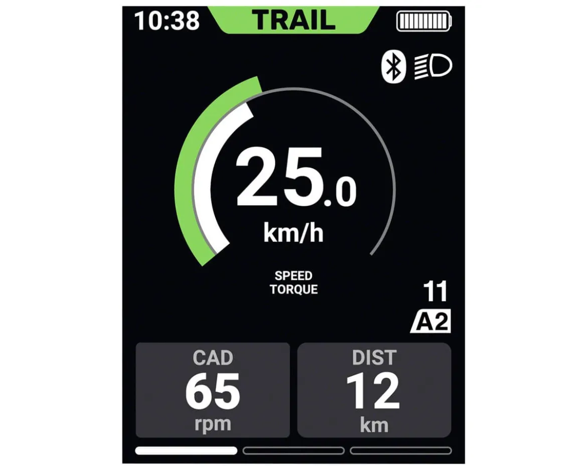 Shimano STEPS SC-EN610 Cycling Computer (Black) (For Shimano E-Bike) (Display Only)
