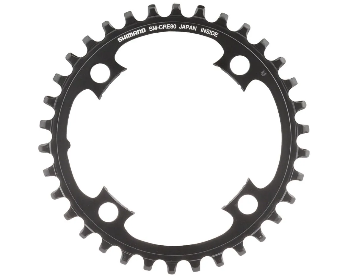 Shimano Steps SM-CRE80 Chainring (Black) (1 x 10/11 Speed) (Single) (34T)