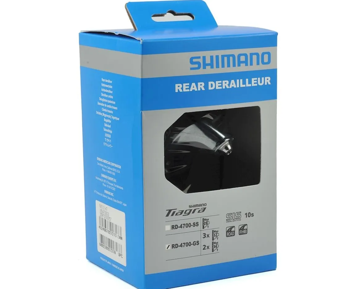 Shimano Tiagra RD-4700 Rear Derailleur (Grey) (10 Speed) (Medium Cage) (GS)