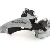 Shimano Tourney FD-TY600-L6 Front Derailleur (3 x 6/7/8 Speed) (31.8/34.9mm) (Top Swing) (Dual Pull) (42T Max)