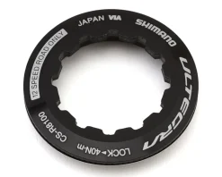 Shimano Ultegra CS-R8100 Cassette Lock Ring & Washer (Black)