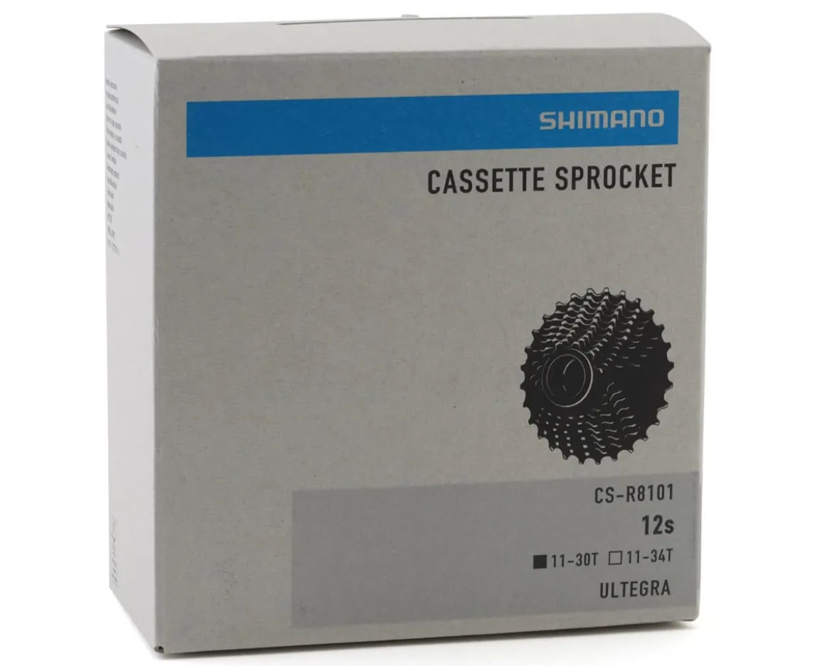 Shimano Ultegra CS-R8101 Cassette (Silver) (12 Speed) (Shimano HG) (11-30T)