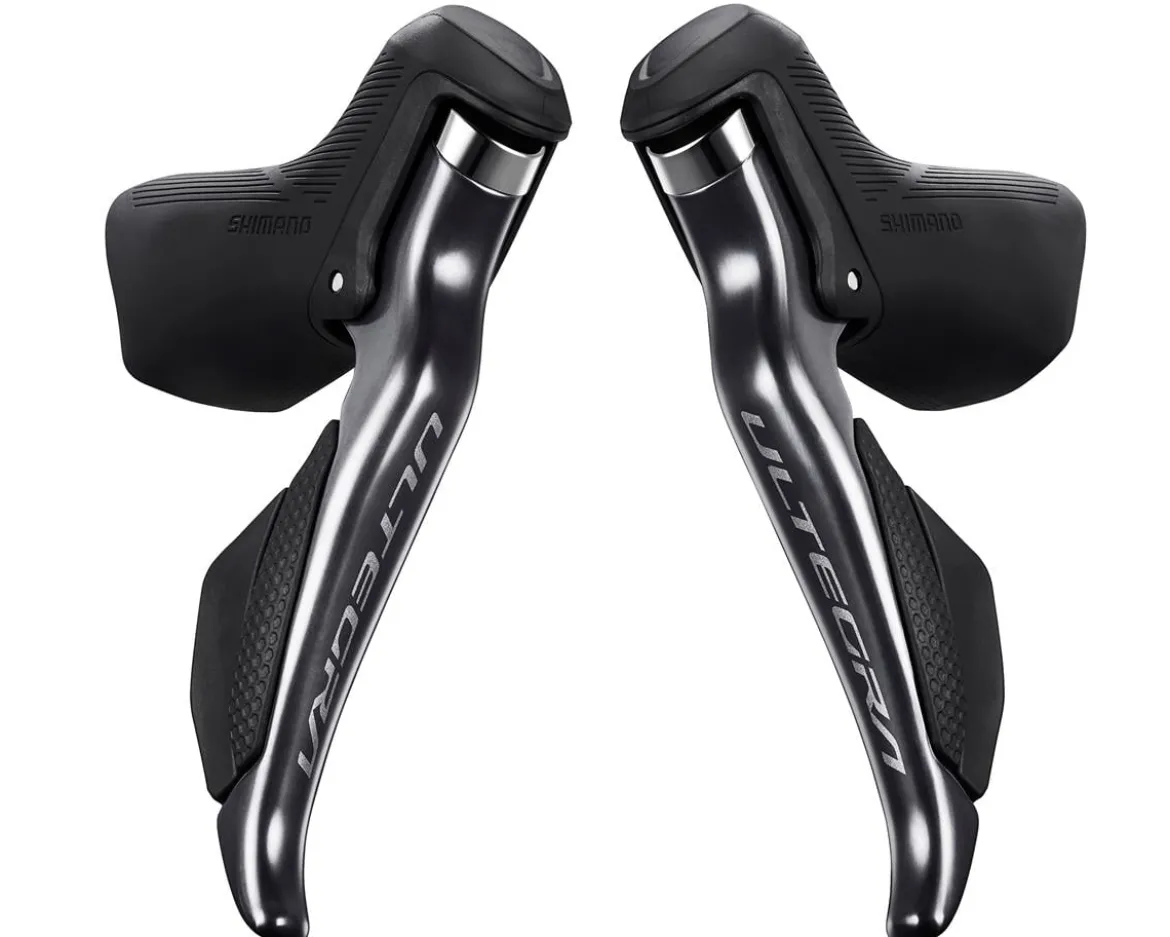 Shimano Ultegra Di2 ST-R8150 Shift/Brake Levers (Black) (Pair) (2 x 12 Speed) (Electronic/Wired) (For Mechanical/Rim Brakes)