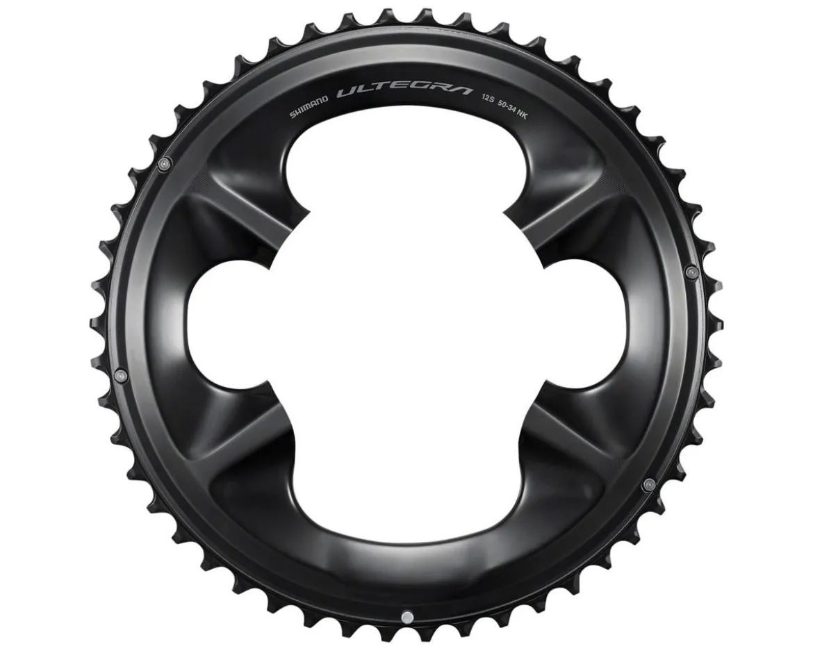 Shimano Ultegra FC-R8100 Chainrings (Black) (2 x 12 Speed) (110mm BCD) (Outer) (50T)