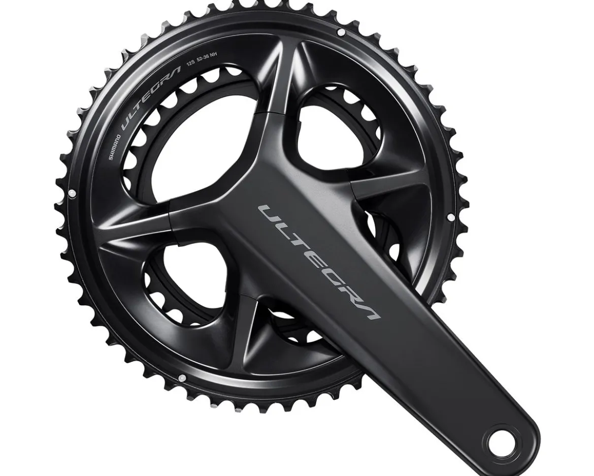 Shimano Ultegra FC-R8100 Crankset (Grey) (2 x 12 Speed) (Hollowtech II) (165mm) (50/34T)