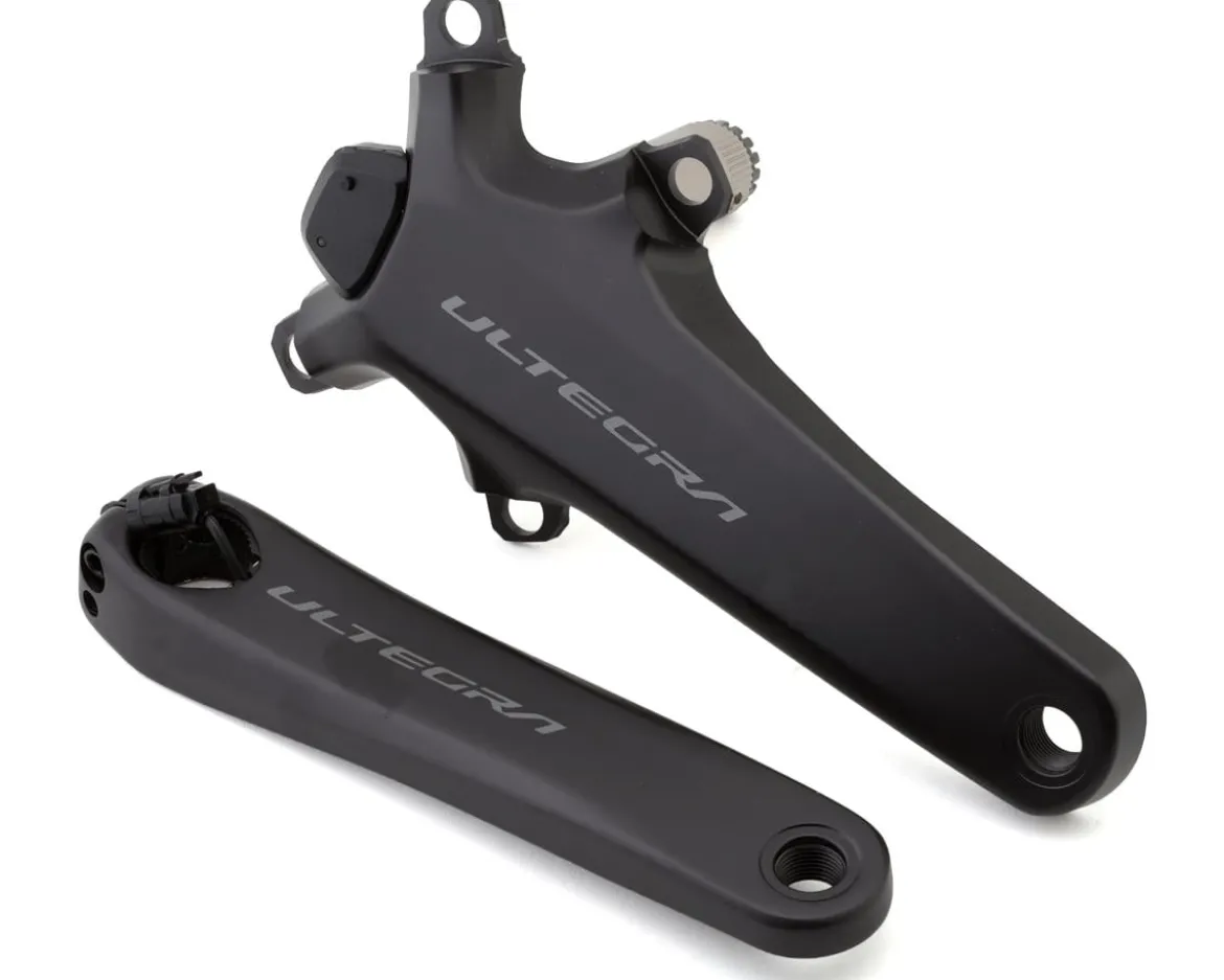 Shimano Ultegra FC-R8100-P Power Meter Crankset (165mm) (No Chainrings) (Black) (2 x 12 Speed) (Hollowtech II)