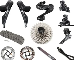Shimano Ultegra R8100 Di2 Groupset (Black) (2 x 12 Speed) (11-30T) (Disc Brake)