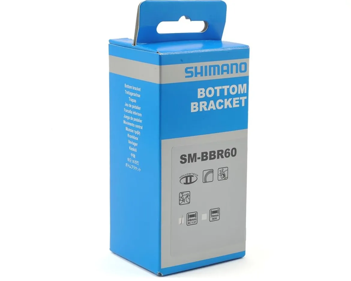 Shimano Ultegra SM-BBR60 Bottom Bracket (Black) (BSA) (68mm) (24mm Spindle)