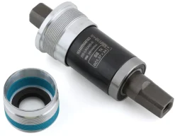 Shimano UN300-K Square Taper English Bottom Bracket (Silver) (BSA) (68mm) (110mm) (For Chain Case)