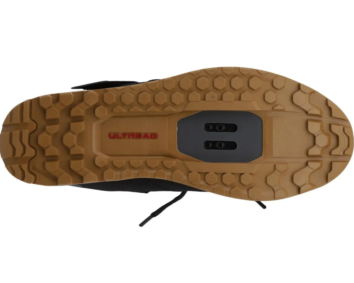 Shimano Women's SH-GE500 Mountain Bike Shoes (Black/Amber) (36)