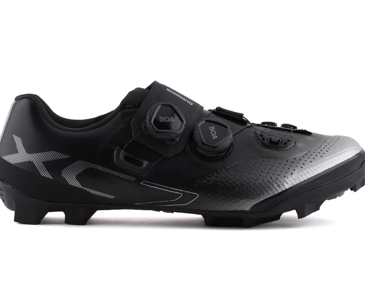 Shimano XC7 Mountain Bikes Shoes (Black) (Wide Version) (40) (Wide)
