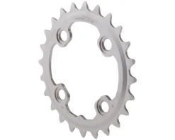 Shimano XT M785 Chainrings (Black/Silver) (2 x 10 Speed) (64/104mm BCD) (Inner) (AM-Type) (24T)