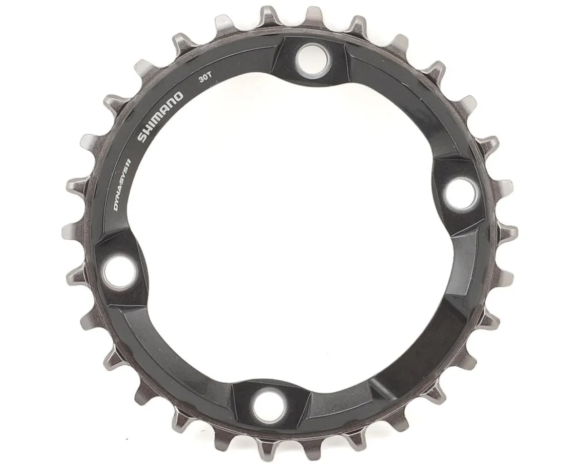 Shimano XT M8000 SM-CRM80 Chainring (Black) (1 x 11 Speed) (Single) (30T) (96mm Aysm. BCD)