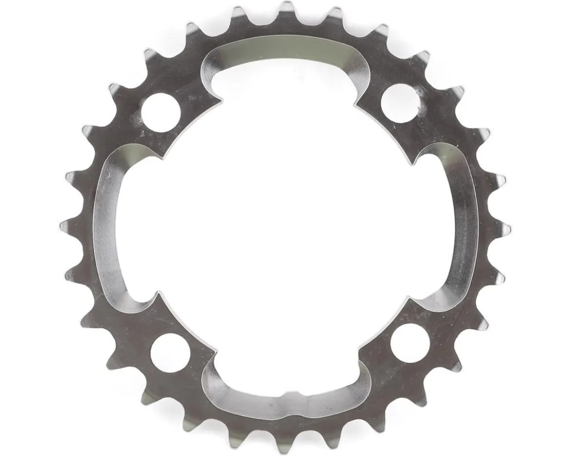 Shimano XTR M985 Chainrings (Black/Silver) (2 x 10 Speed) (88mm BCD) (Inner) (AG-Type) (28T)