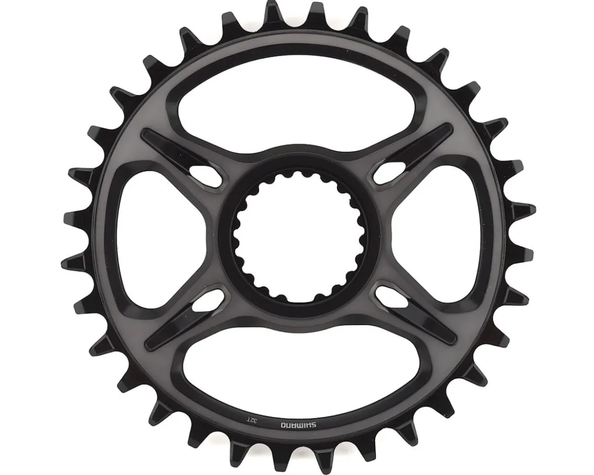 Shimano XTR M9100 SM-CRM95 Direct Mount Chainring (Black) (1 x 12 Speed) (Single) (32T) (0mm Offset)