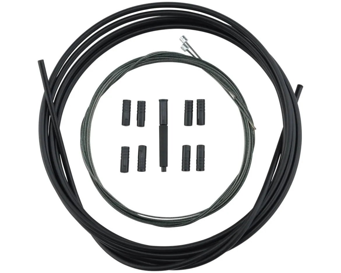 Shimano XTR SP41 Polymer-Coated Derailleur Cable Set (Black) (1.2mm) (1800/2100mm) (Cables & Housing)