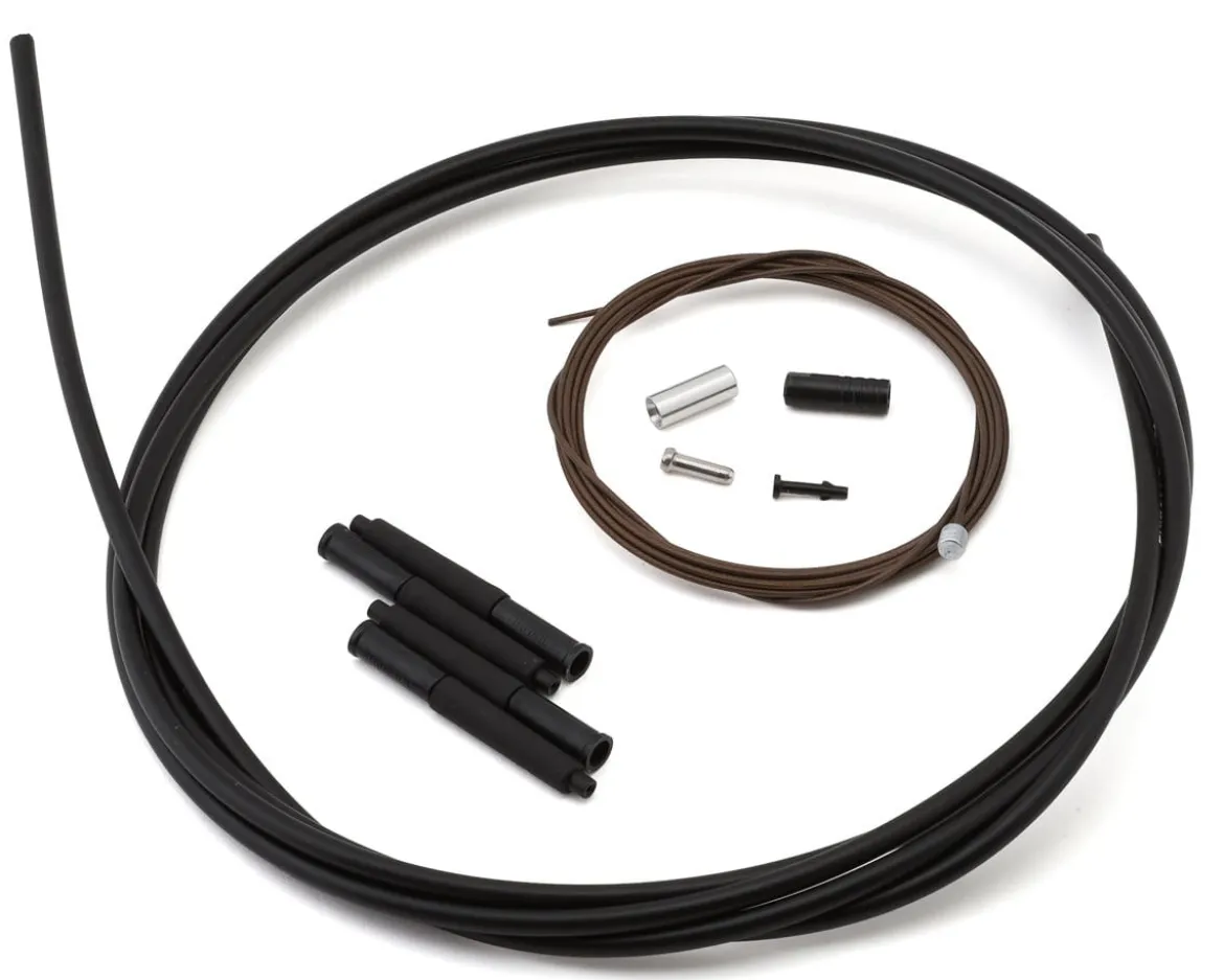 Shimano XTR SP41 Stainless w/Polymer Coating Derailleur Cable Set (Black) (1.2mm) (2100mm)