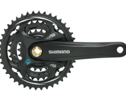 Shimano Altus FC-M311 Crankset (Black) (3 x 7/8 Speed) (Square Taper) (170mm) (42/32/22T) (Riveted)