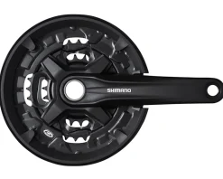 Shimano Altus FC-MT210-3 Crankset (Black) (9 Speed) (50mm Chainline) (24mm Spindle) (170mm) (40/30/22T)