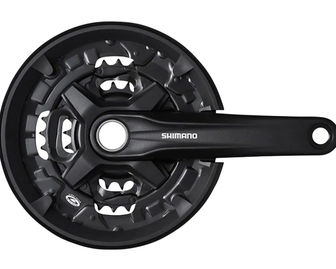 Shimano Altus FC-MT210-3 Crankset (Black) (9 Speed) (50mm Chainline) (24mm Spindle) (170mm) (40/30/22T)