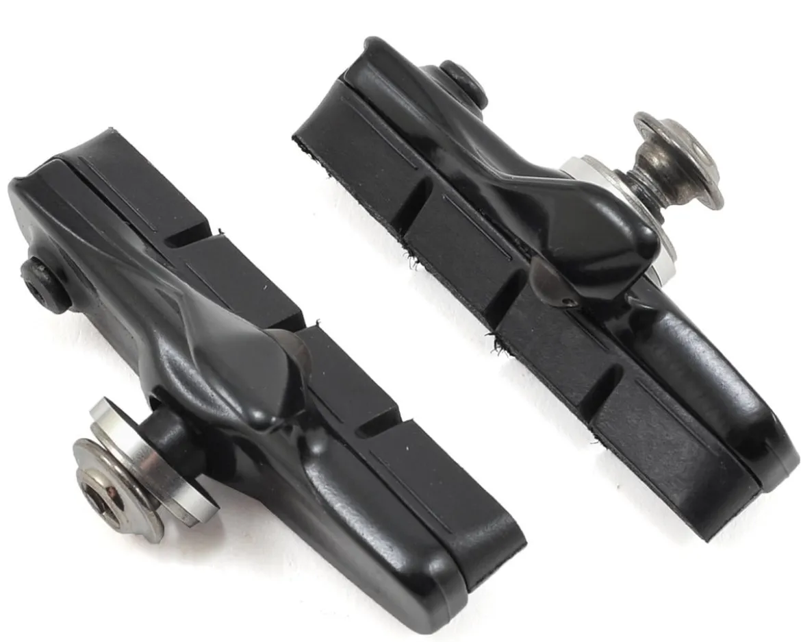 Shimano BR-9000 Dura-Ace R55C4 Cartridge-Type Brake Shoes (Black) (1 Pair) (For Shimano/SRAM)