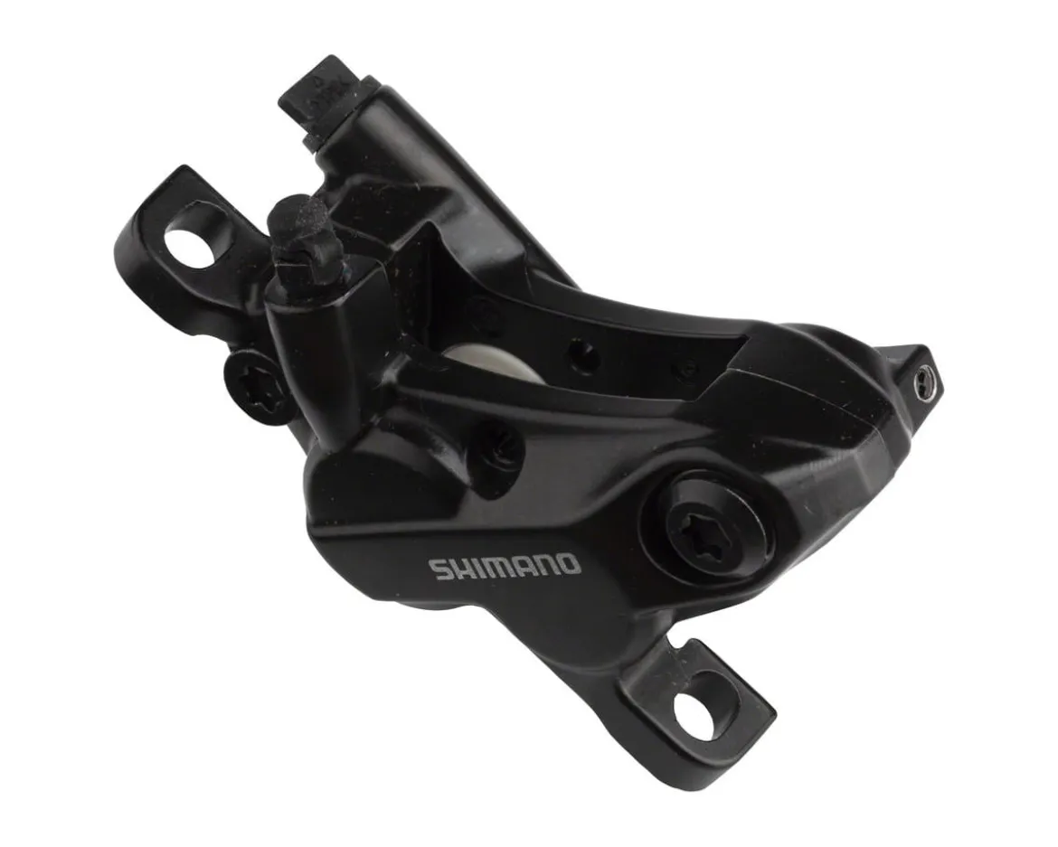 Shimano BR-MT520 Disc Brake Caliper (Black) (4-Piston) (Hydraulic) (Front or Rear) (Post Mount)