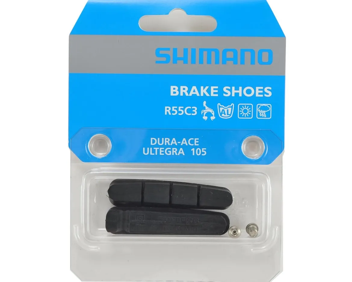 Shimano BR-7900 R55C3 Cartridge Road Brake Pad Inserts (Black) (1 Pair) (For Shimano/SRAM) (Alloy Rims)