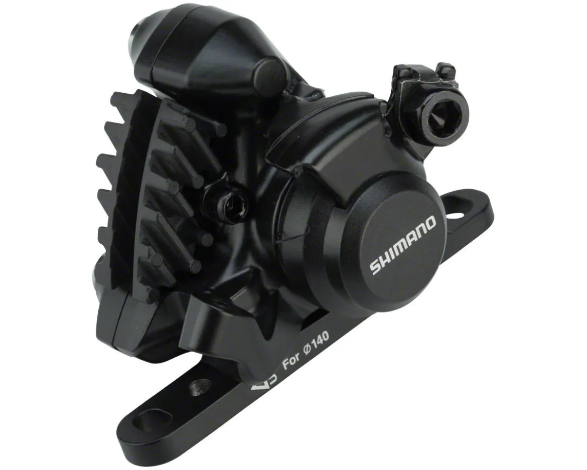 Shimano BR-RS305 Disc Brake Caliper (Black) (Mechanical) (Front) (Flat Mount)