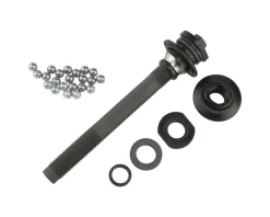 Shimano Complete Front Axle (For SLX FH-M665, Deore FH-M595, HB-M590)