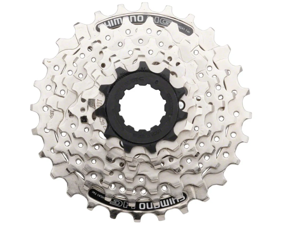 Shimano CS-HG41 Cassette (Silver) (7 Speed) (Shimano HG) (11-28T)