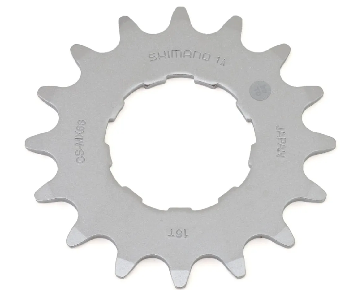 Shimano CS-MX66 Single Speed Cassette Cog (Silver) (3/32") (16T)