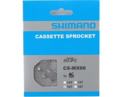 Shimano CS-MX66 Single Speed Cassette Cog (Silver) (3/32