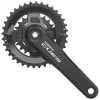 Shimano CUES FC-U4010-2B Crankset (Black) (2 x 9/10/11 Speed) (170mm) (36/22T) (Hollowtech II) (Boost Chainline)