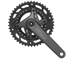 Shimano CUES FC-U6000-2 Crankset (Black) (2 x 9/10/11 Speed) (170mm) (46/30T) (Hollowtech II)
