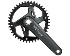 Shimano CUES FC-U8000-1 Crankset (Black) (1 x 9/10/11-Speed) (170mm) (42T) (Hollowtech II)