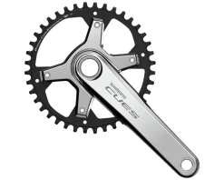 Shimano CUES FC-U6030-1 Crankset w/Chainring (Silver) (1 x 9/10/11 Speed) (170mm) (40T) (Hollowtech II)